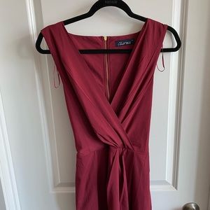 Womens maroon dress - US size 10